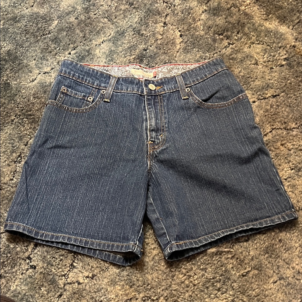 Levi's Blue Jean Shorts